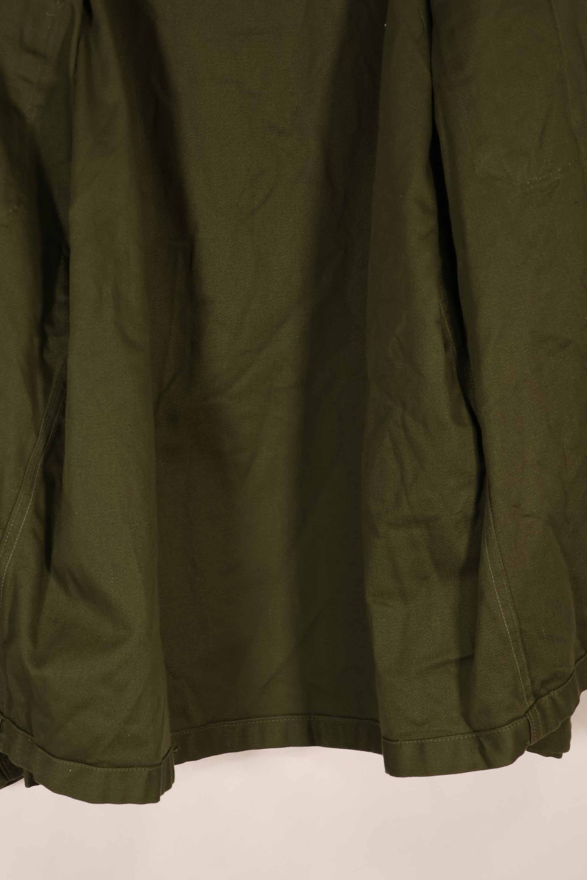 実物 1959年製 アメリカ軍 OG-107 ユーティリティシャツ SMALL デッドストック