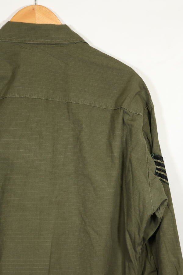 1968年契約 4th Model リップストップ ジャングルファティーグ L-L USAF 下士官 中古品