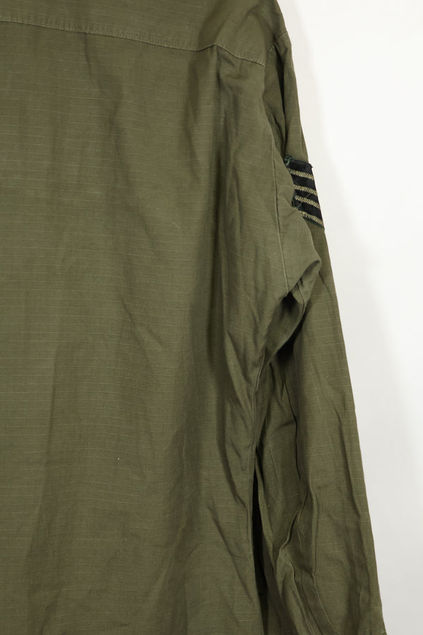 1968年契約 4th Model リップストップ ジャングルファティーグ L-L USAF 下士官 中古品