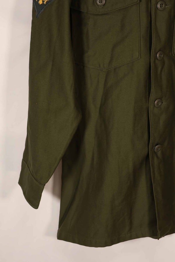 実物 1970年代 OG-107 ユーティリティシャツ パッチ付き 後付け 中古品