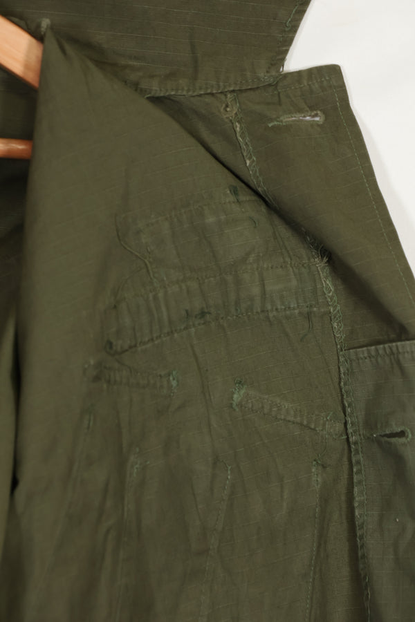 1968年契約 4th Model リップストップ ジャングルファティーグ L-L USAF 下士官 中古品
