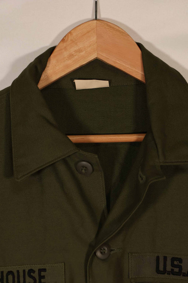 実物 1970年代 OG-107 ユーティリティシャツ パッチ付き 後付け 中古品