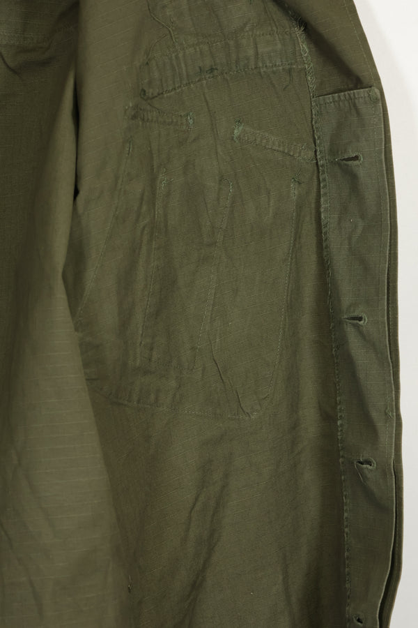 1968年契約 4th Model リップストップ ジャングルファティーグ L-L USAF 下士官 中古品