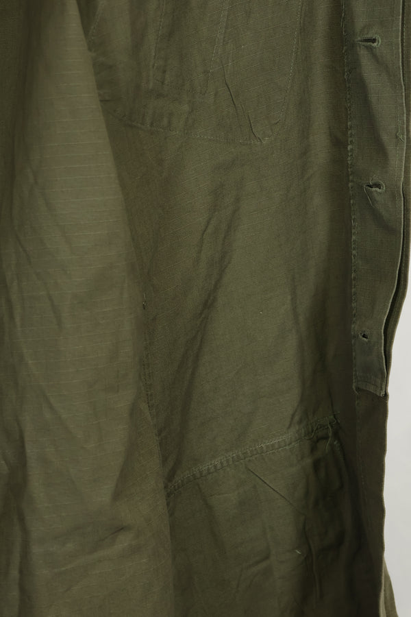 1968年契約 4th Model リップストップ ジャングルファティーグ L-L USAF 下士官 中古品