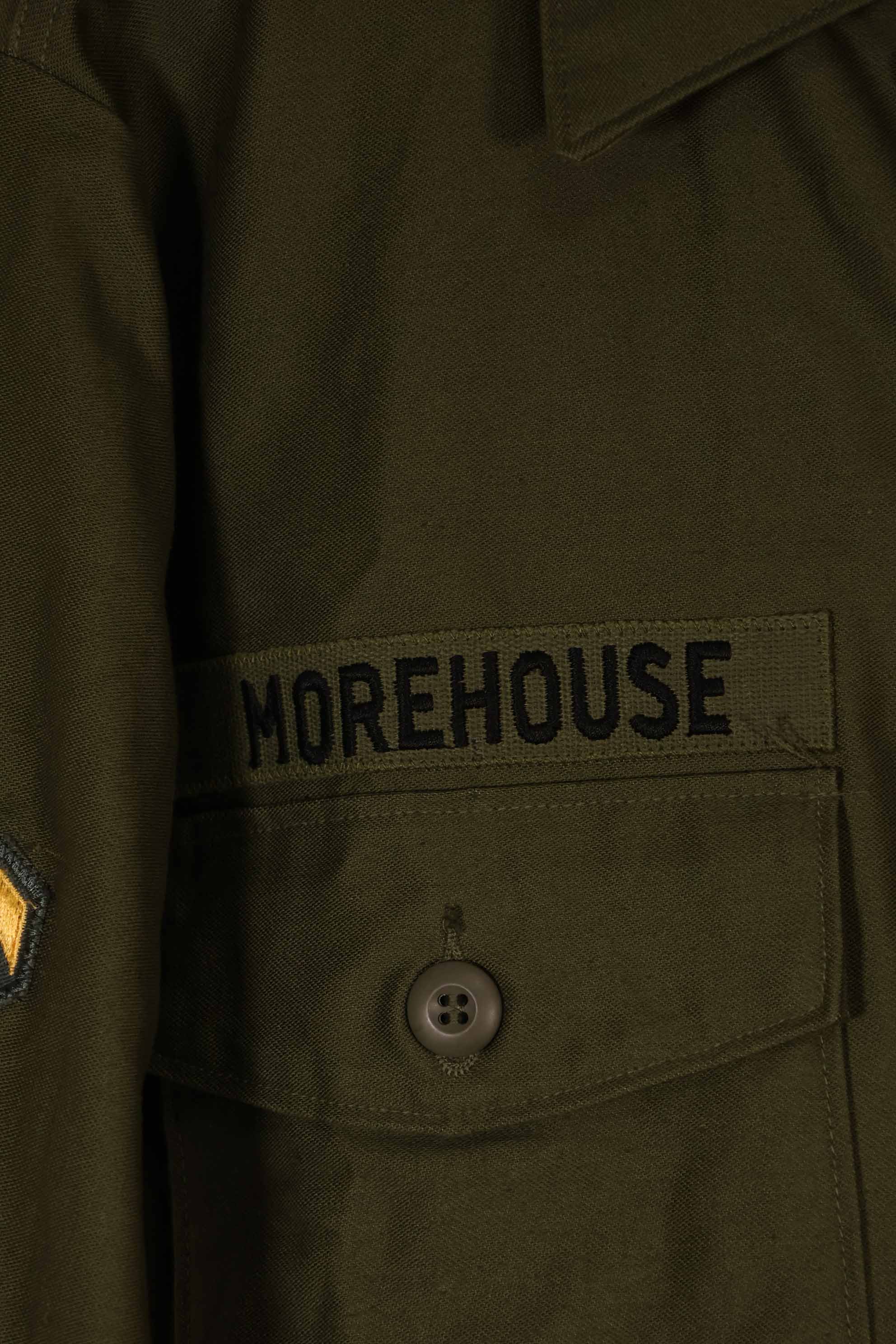 実物 1970年代 OG-107 ユーティリティシャツ パッチ付き 後付け 中古品