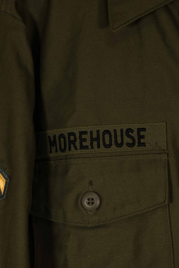 実物 1970年代 OG-107 ユーティリティシャツ パッチ付き 後付け 中古品