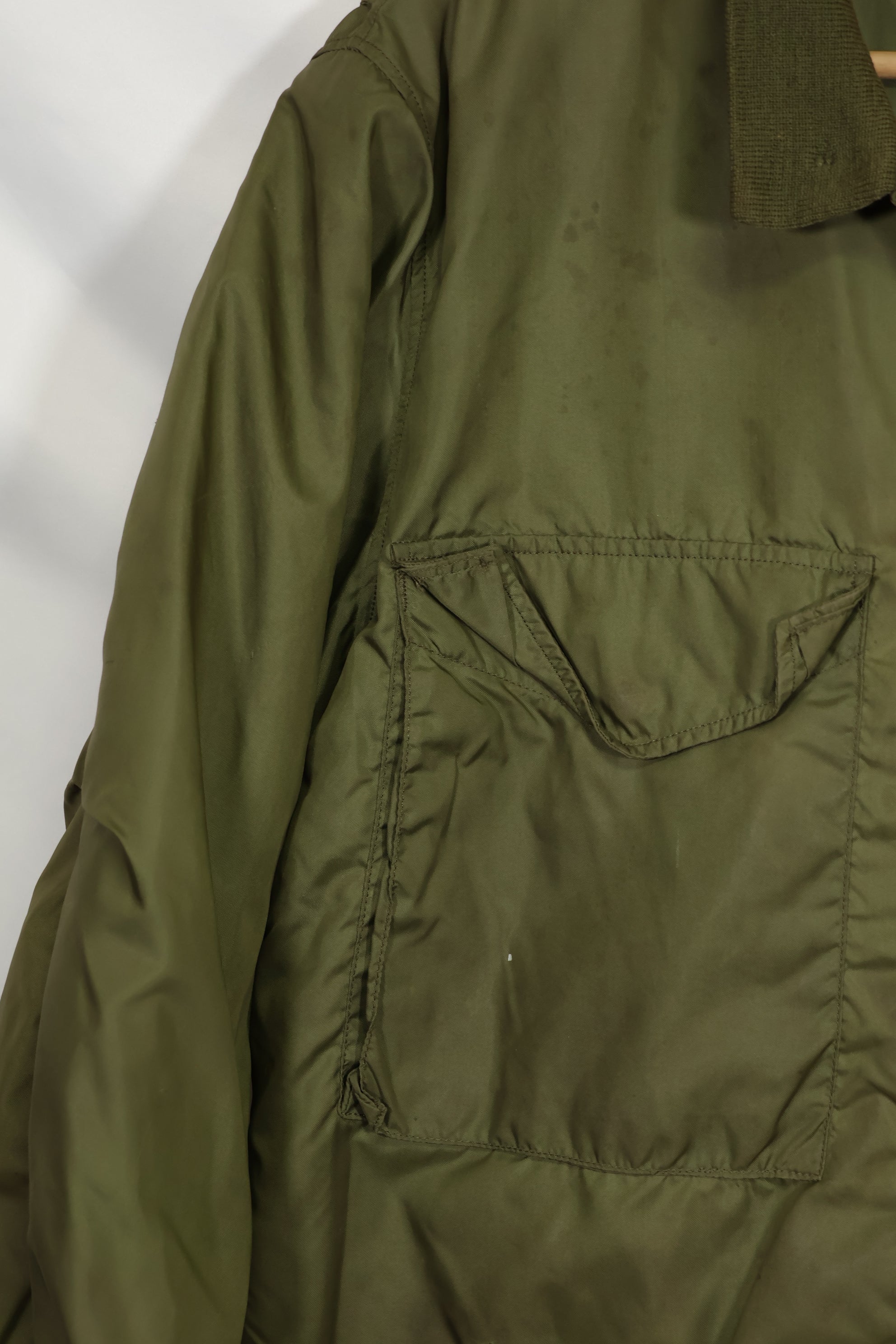 1964年契約 アメリカ海軍 WEP(G-9) フライトジャケット 摩耗などあり 中古品