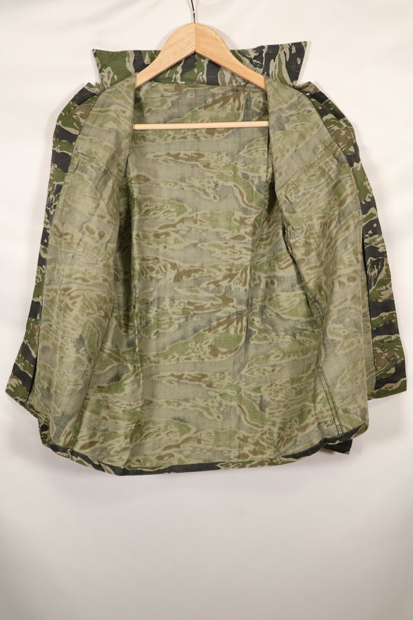 1960年代 タイガーストライプ シャツ CIDGパターン 状態良い 中古品 B