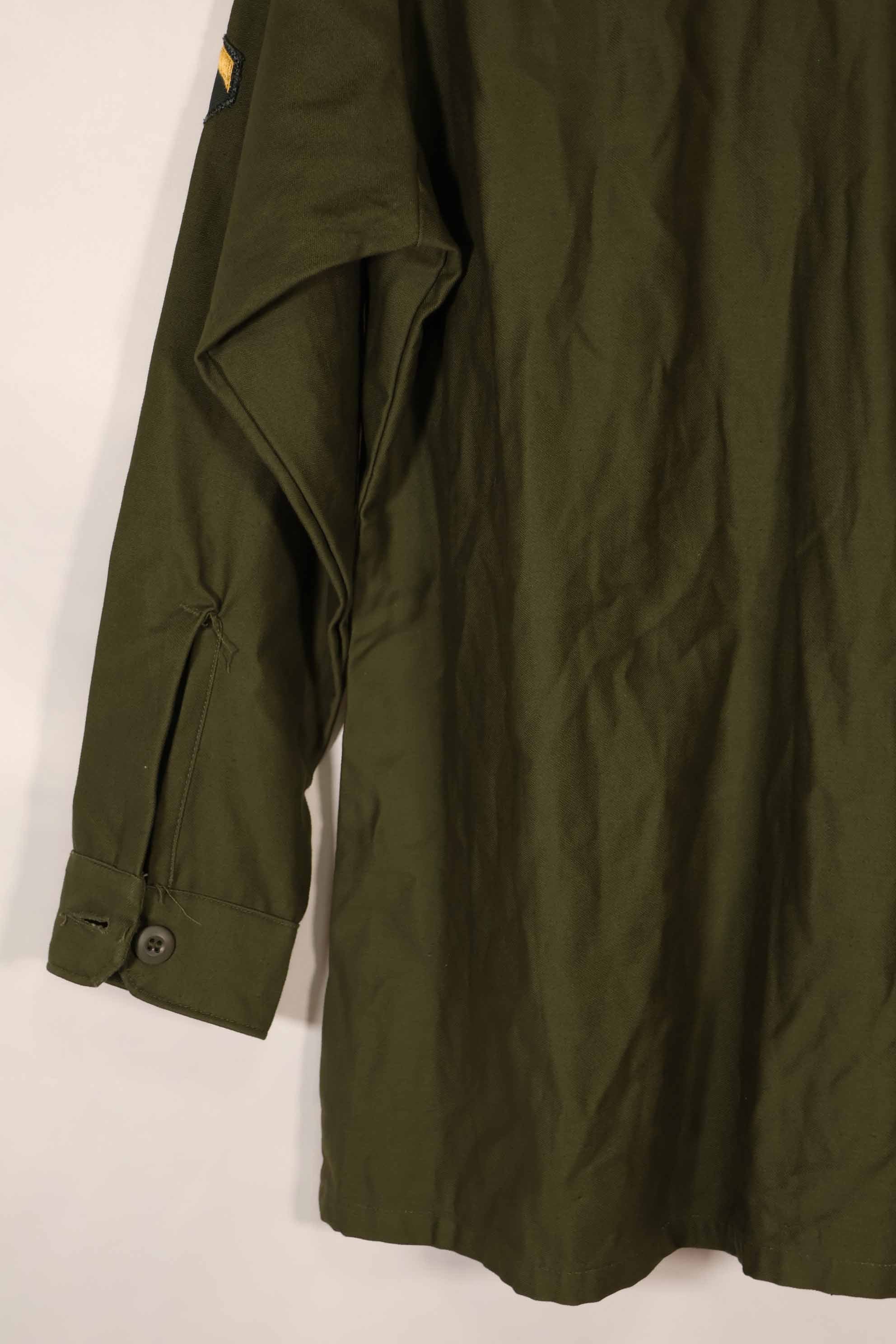 実物 1970年代 OG-107 ユーティリティシャツ パッチ付き 後付け 中古品