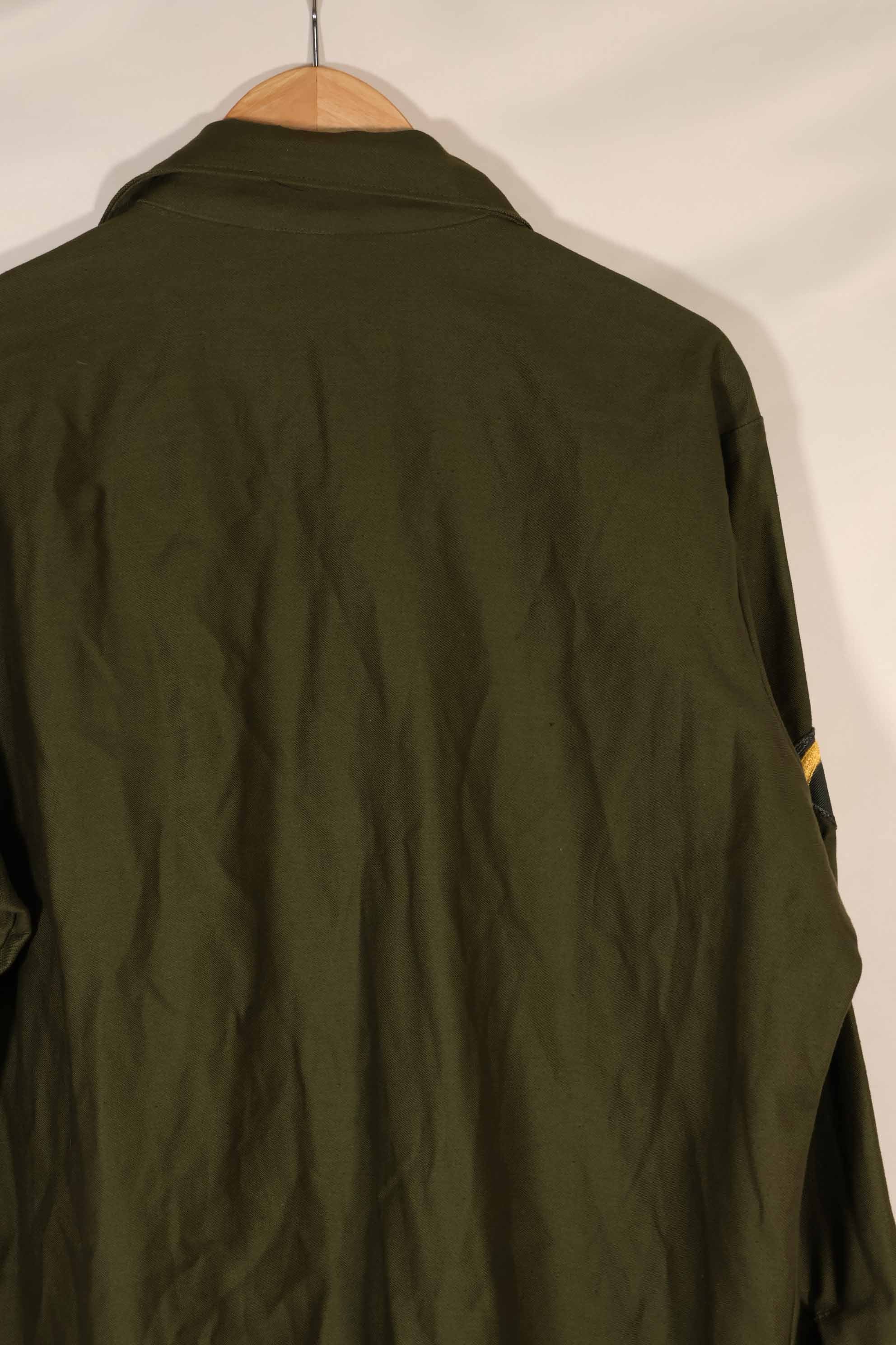 実物 1970年代 OG-107 ユーティリティシャツ パッチ付き 後付け 中古品