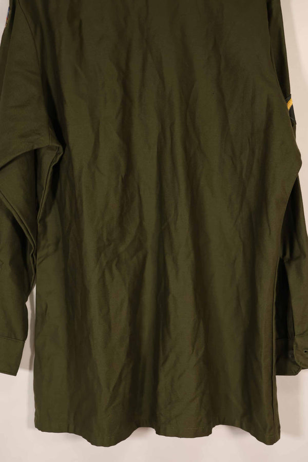 実物 1970年代 OG-107 ユーティリティシャツ パッチ付き 後付け 中古品