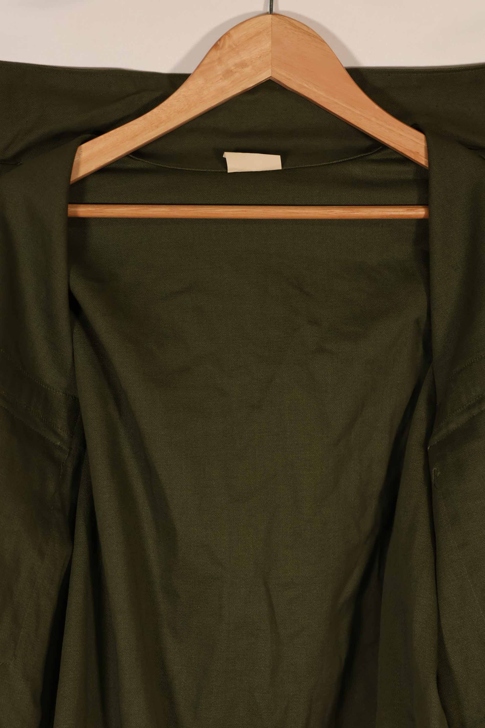 実物 1970年代 OG-107 ユーティリティシャツ パッチ付き 後付け 中古品