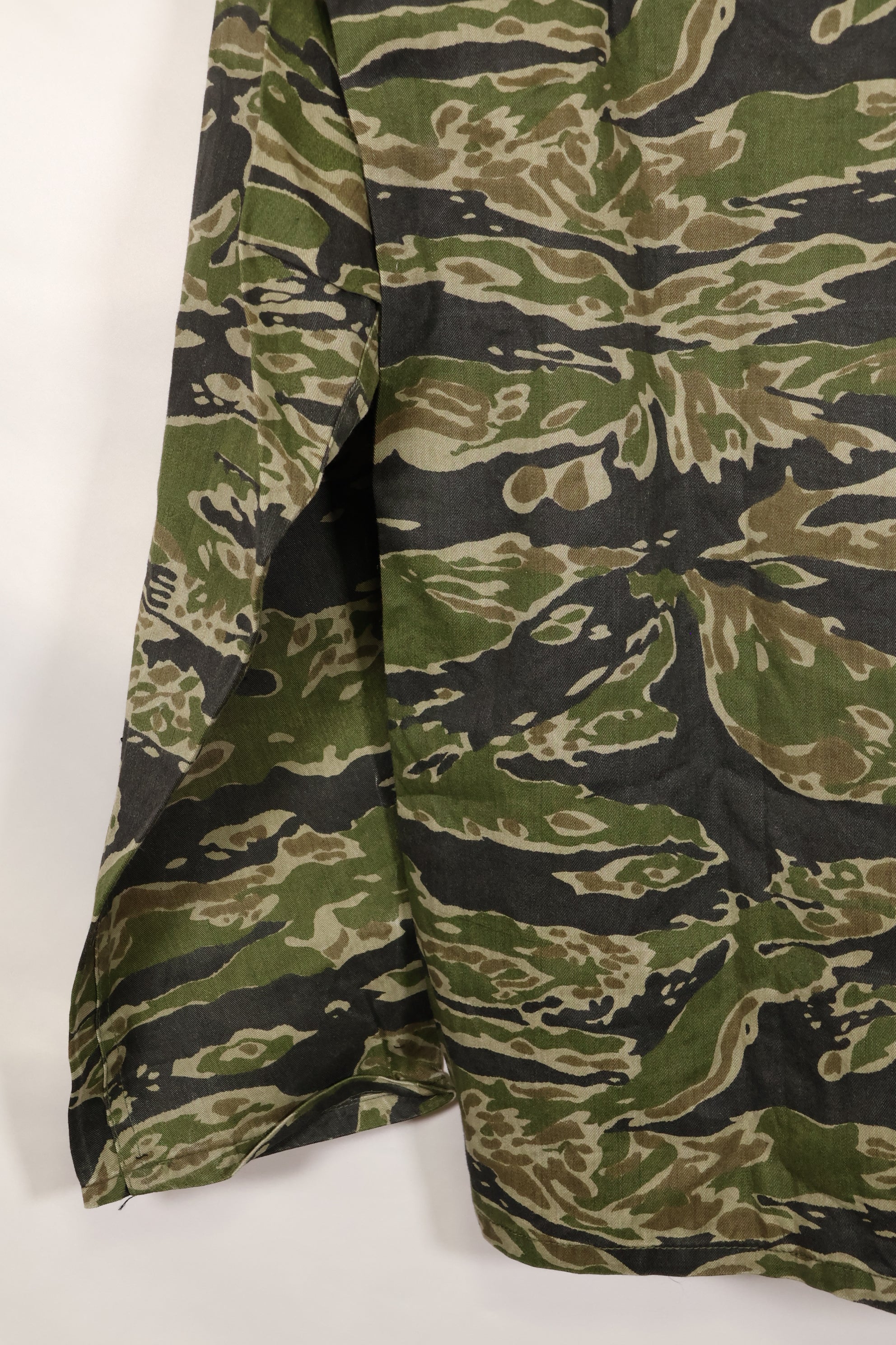 1960年代 タイガーストライプ シャツ CIDGパターン 状態良い 中古品 B