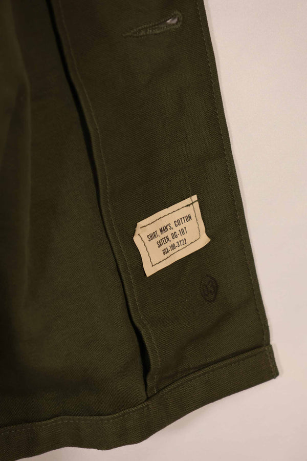 実物 1970年代 OG-107 ユーティリティシャツ パッチ付き 後付け 中古品