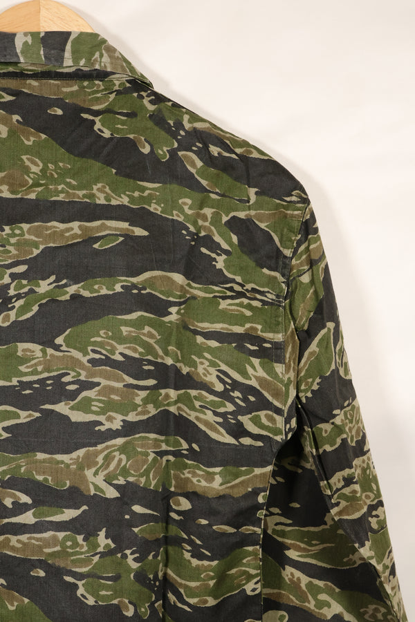 1960年代 タイガーストライプ シャツ CIDGパターン 状態良い 中古品 B