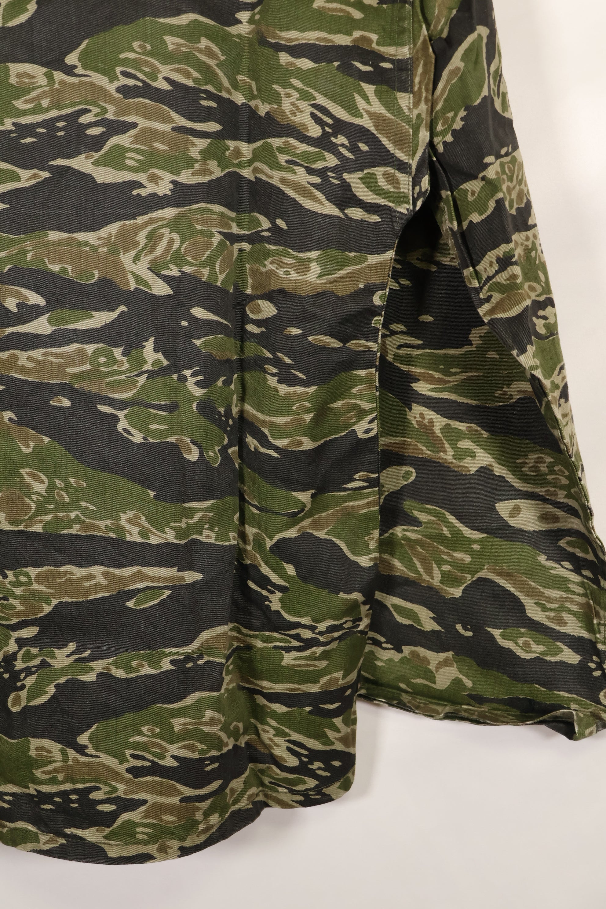 1960年代 タイガーストライプ シャツ CIDGパターン 状態良い 中古品 B