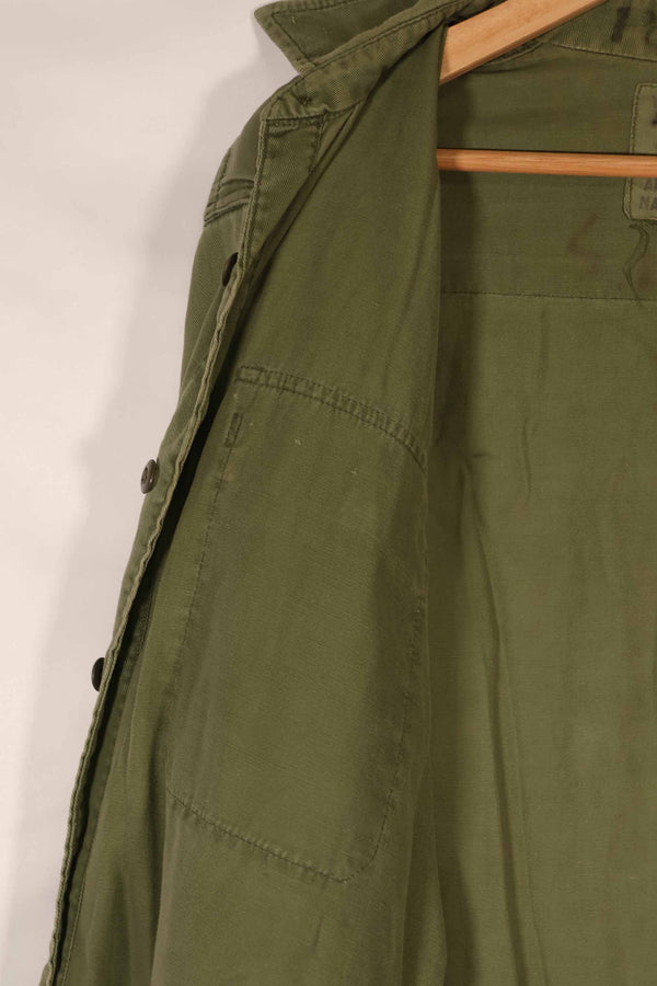 実物 1970年製 オーストラリア軍 ODシャツ 15 1/2 x33 中古品