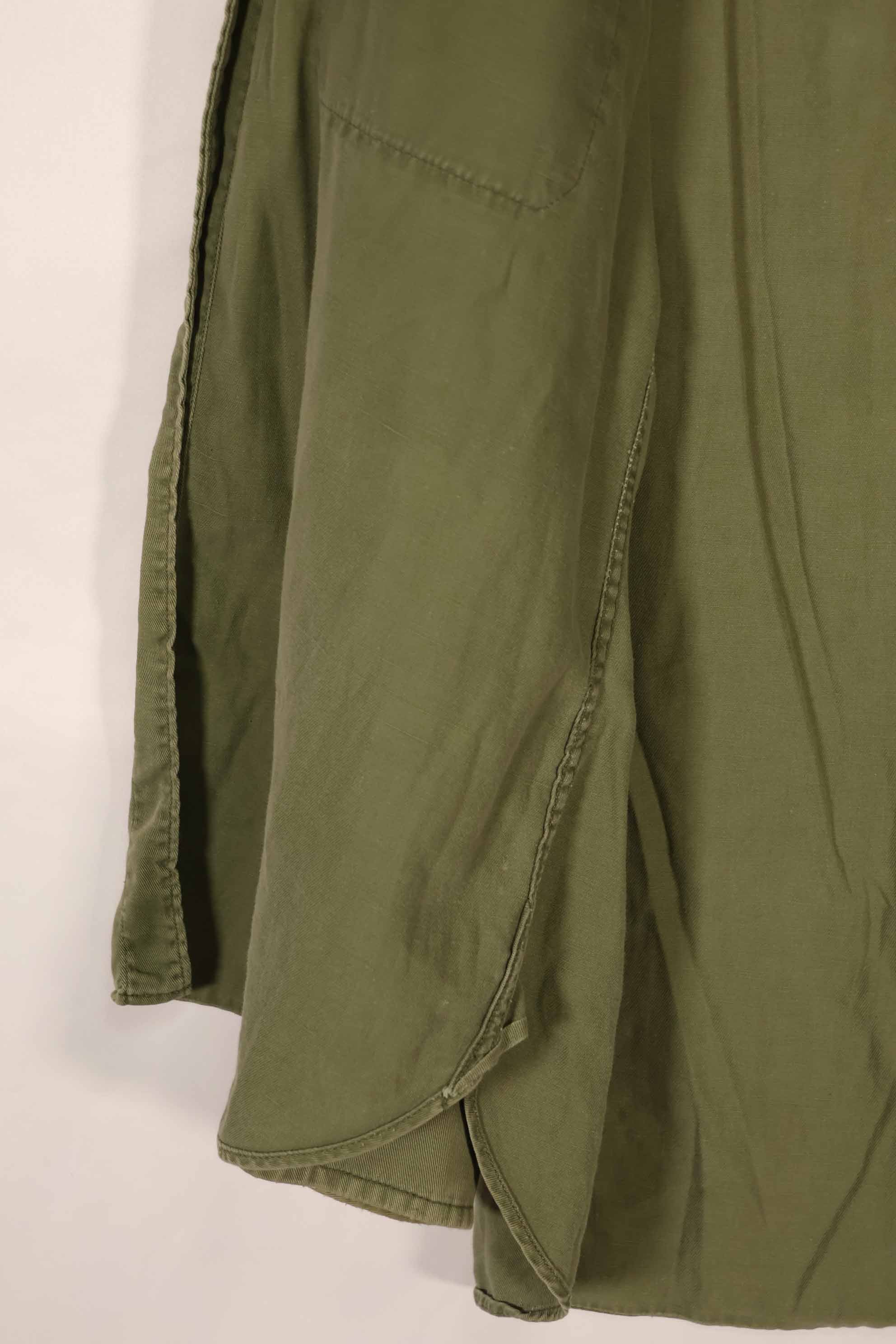 実物 1970年製 オーストラリア軍 ODシャツ 15 1/2 x33 中古品