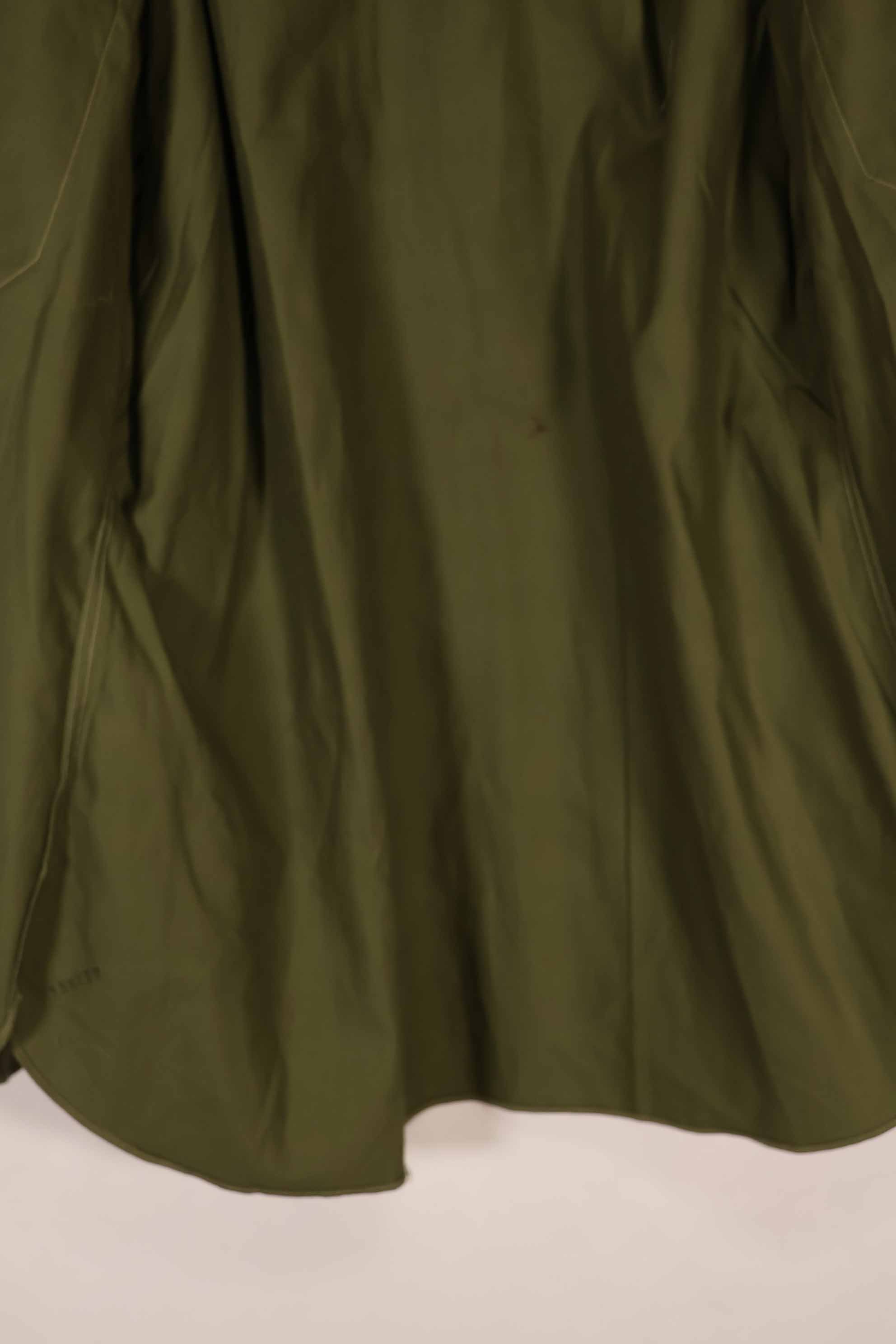 実物 1966年製 デッドストック オーストラリア軍 OD ファティーグシャツ 15 1/2 X32