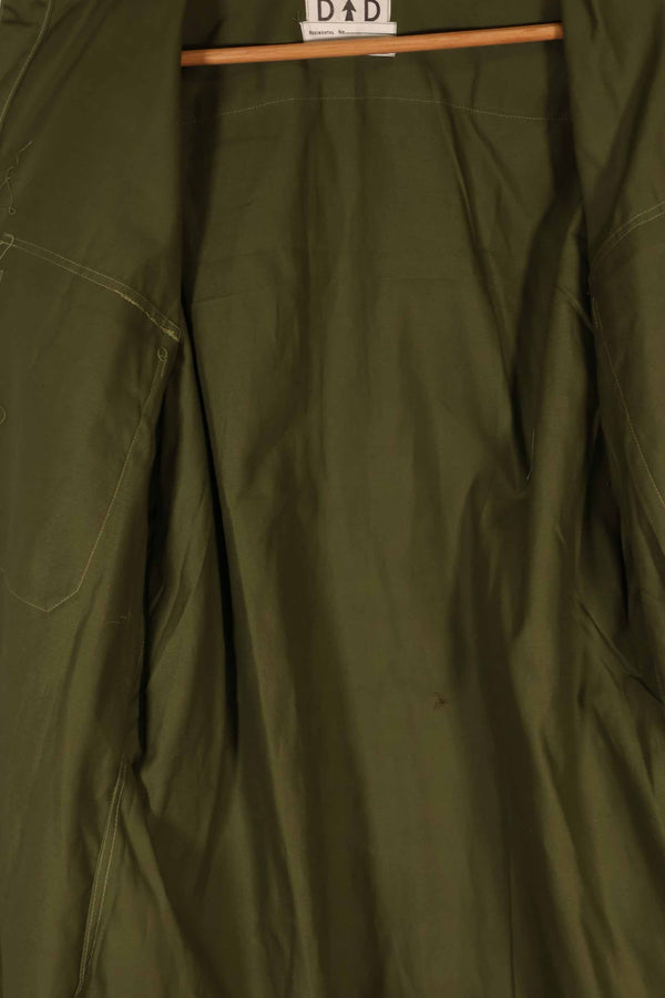 実物 1966年製 デッドストック オーストラリア軍 OD ファティーグシャツ 15 1/2 X32