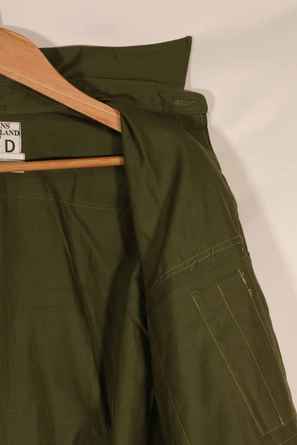 実物 1966年製 デッドストック オーストラリア軍 OD ファティーグシャツ 15 1/2 X32