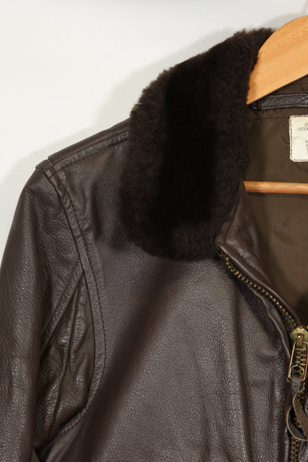 1975年契約 デッドストック アメリカ海軍 G-1 フライトジャケット 長期保管品