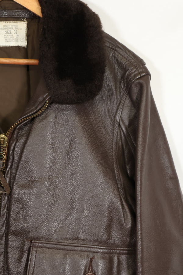 1975年契約 デッドストック アメリカ海軍 G-1 フライトジャケット 長期保管品