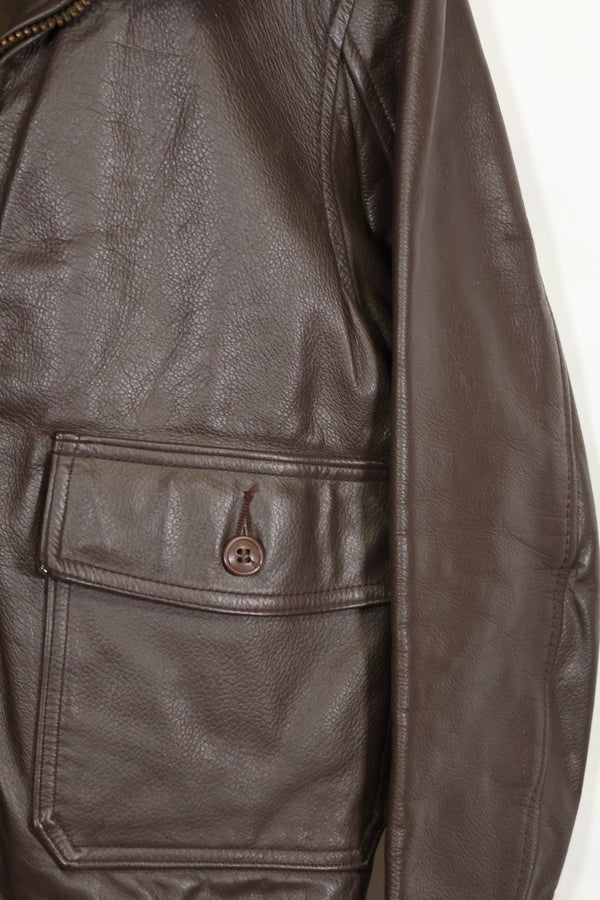 1975年契約 デッドストック アメリカ海軍 G-1 フライトジャケット 長期保管品