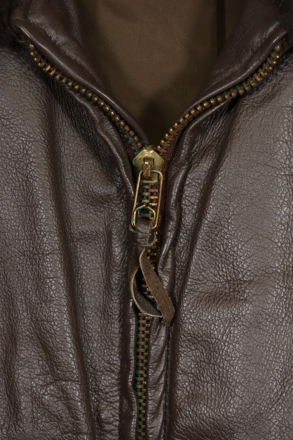 1975年契約 デッドストック アメリカ海軍 G-1 フライトジャケット 長期保管品