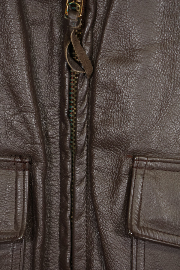 1975年契約 デッドストック アメリカ海軍 G-1 フライトジャケット 長期保管品