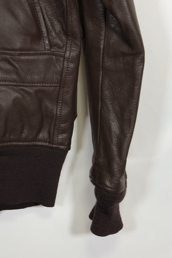 1975年契約 デッドストック アメリカ海軍 G-1 フライトジャケット 長期保管品