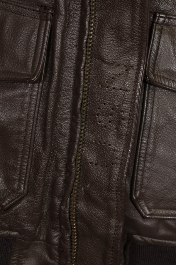 1975年契約 デッドストック アメリカ海軍 G-1 フライトジャケット 長期保管品