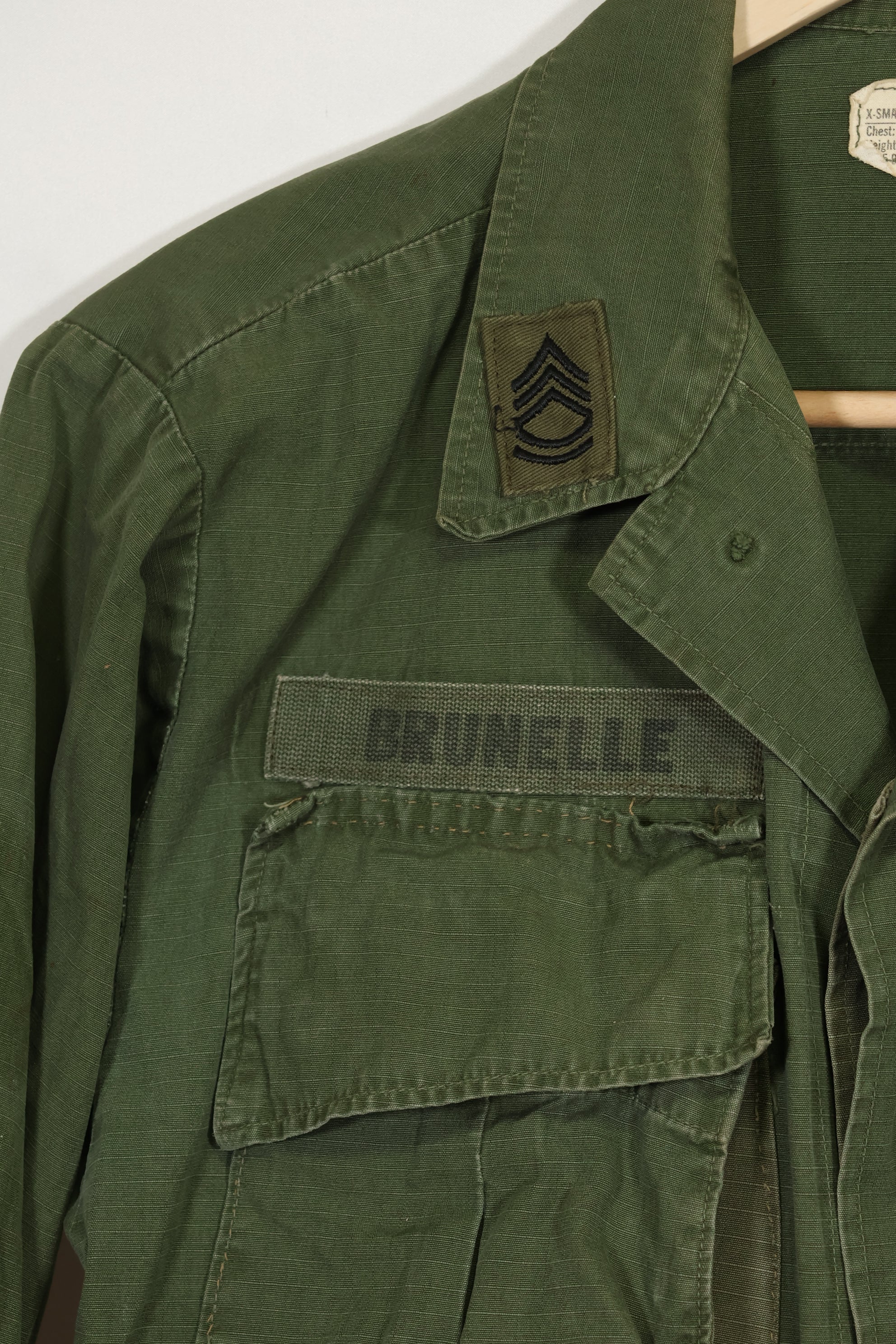 1969年製 4th Model ジャングルファティーグ 特殊部隊 改造ファティーグ 中古品