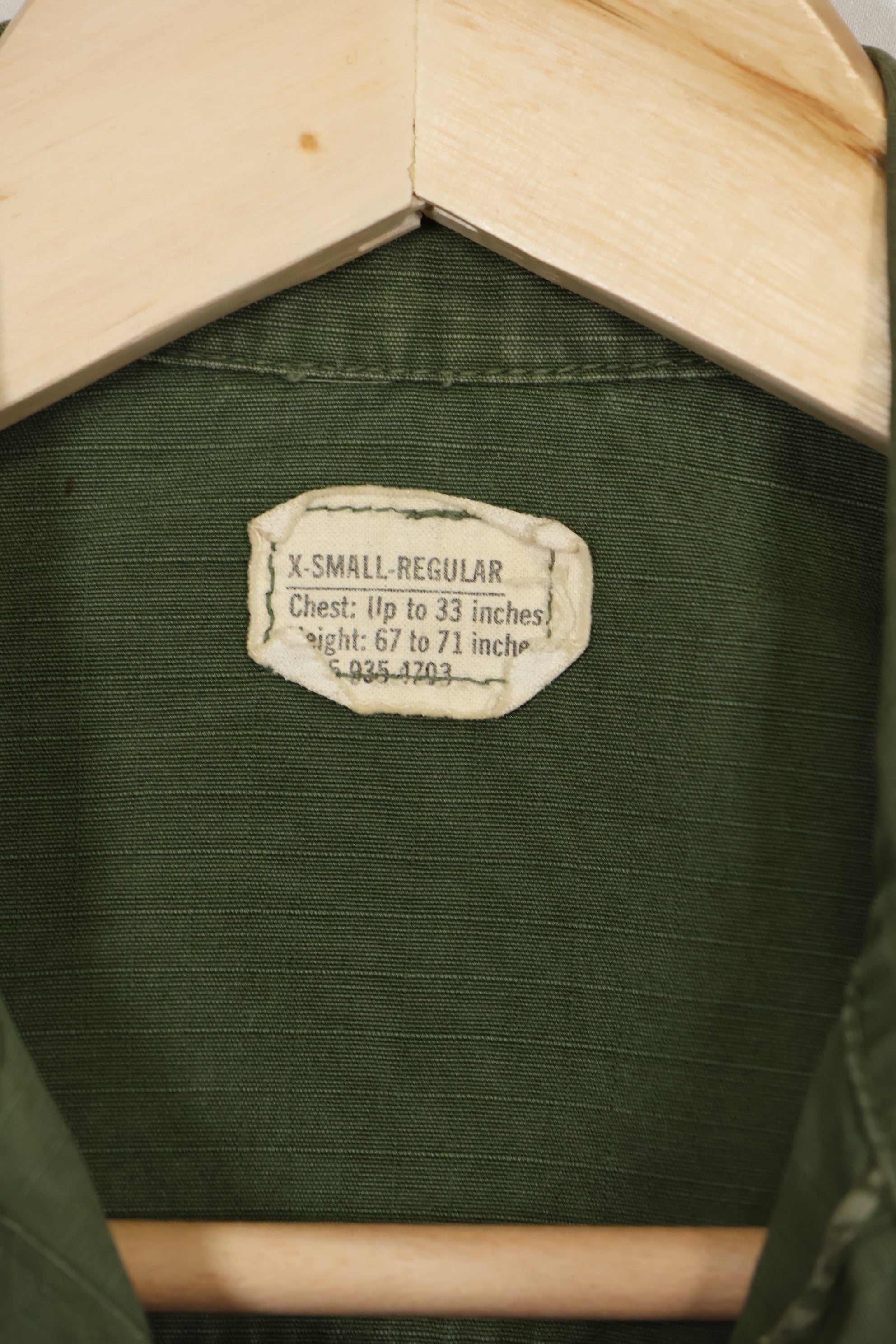 1969年製 4th Model ジャングルファティーグ 特殊部隊 改造ファティーグ 中古品