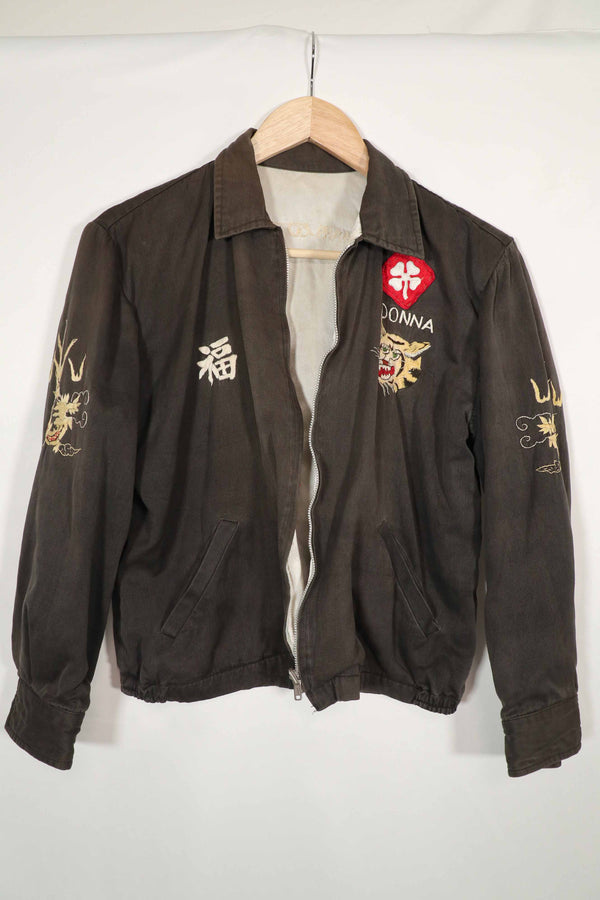 実物 ベトナム戦争 ツアージャケット DA-NANG 67-68 85th MAIN CO QYNOV 中古品