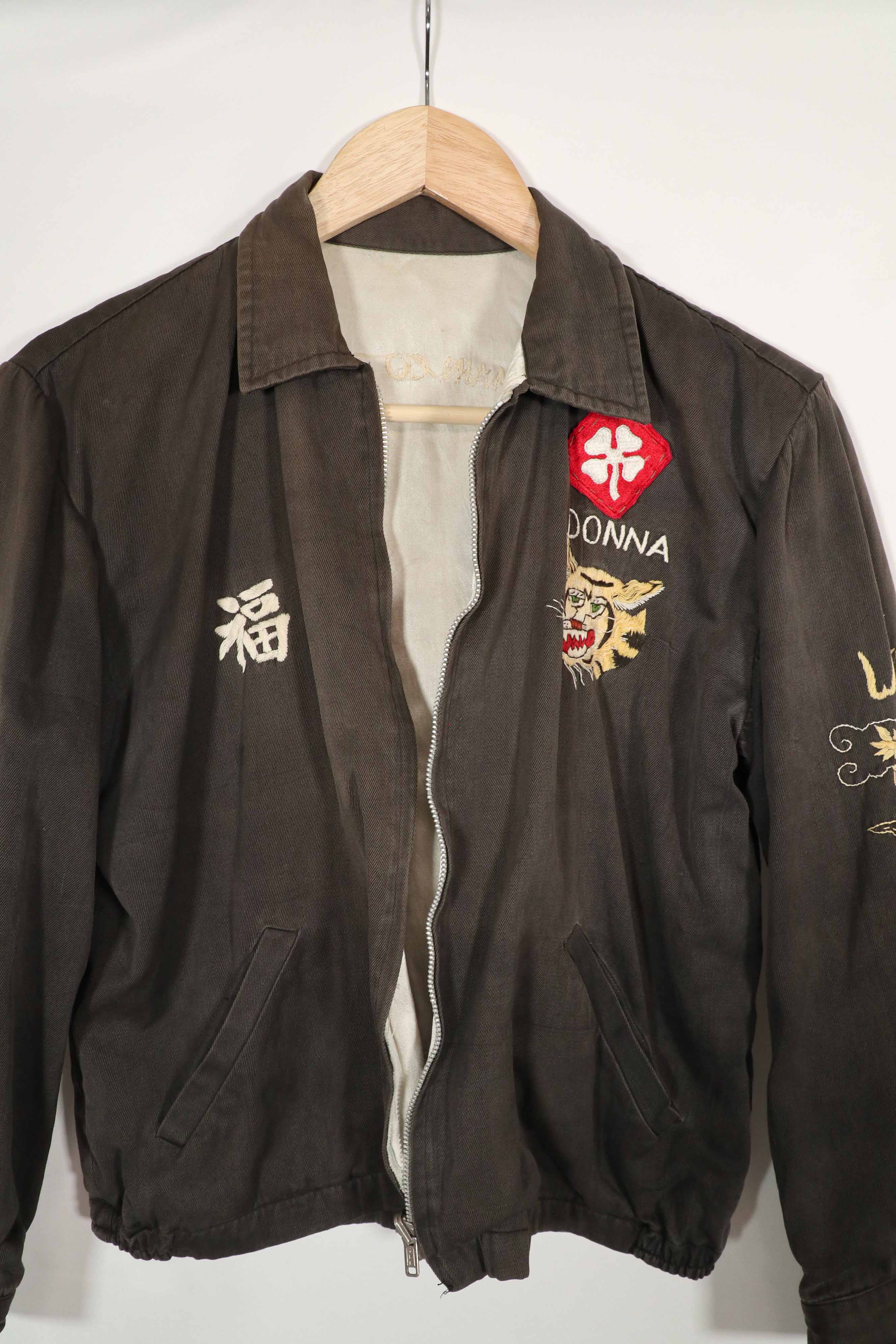 実物 ベトナム戦争 ツアージャケット DA-NANG 67-68 85th MAIN CO QYNOV 中古品