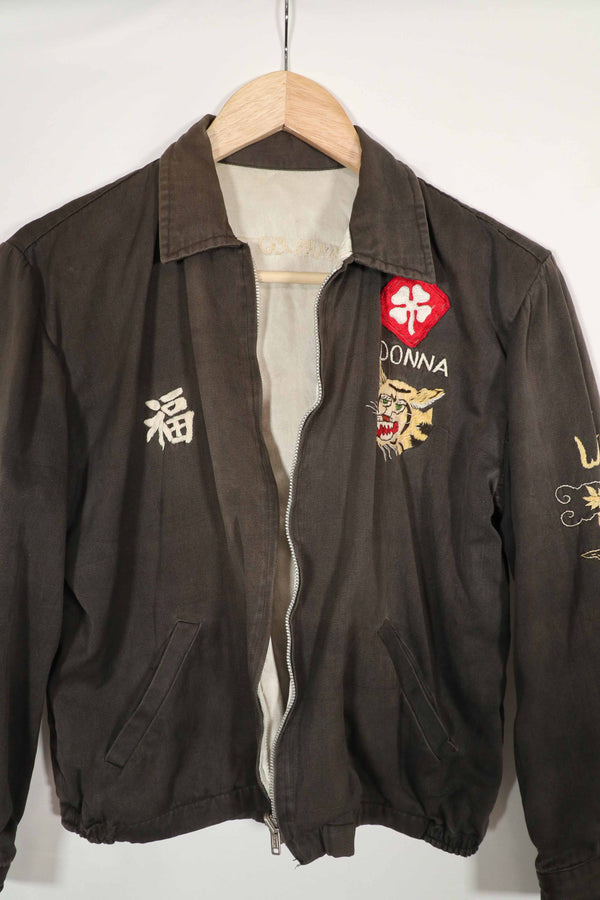 実物 ベトナム戦争 ツアージャケット DA-NANG 67-68 85th MAIN CO QYNOV 中古品