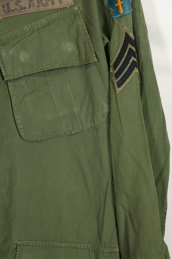 1967年製 3rd Model ジャングルファティーグ ジャケット 元グリーンベレー兵士 中古品