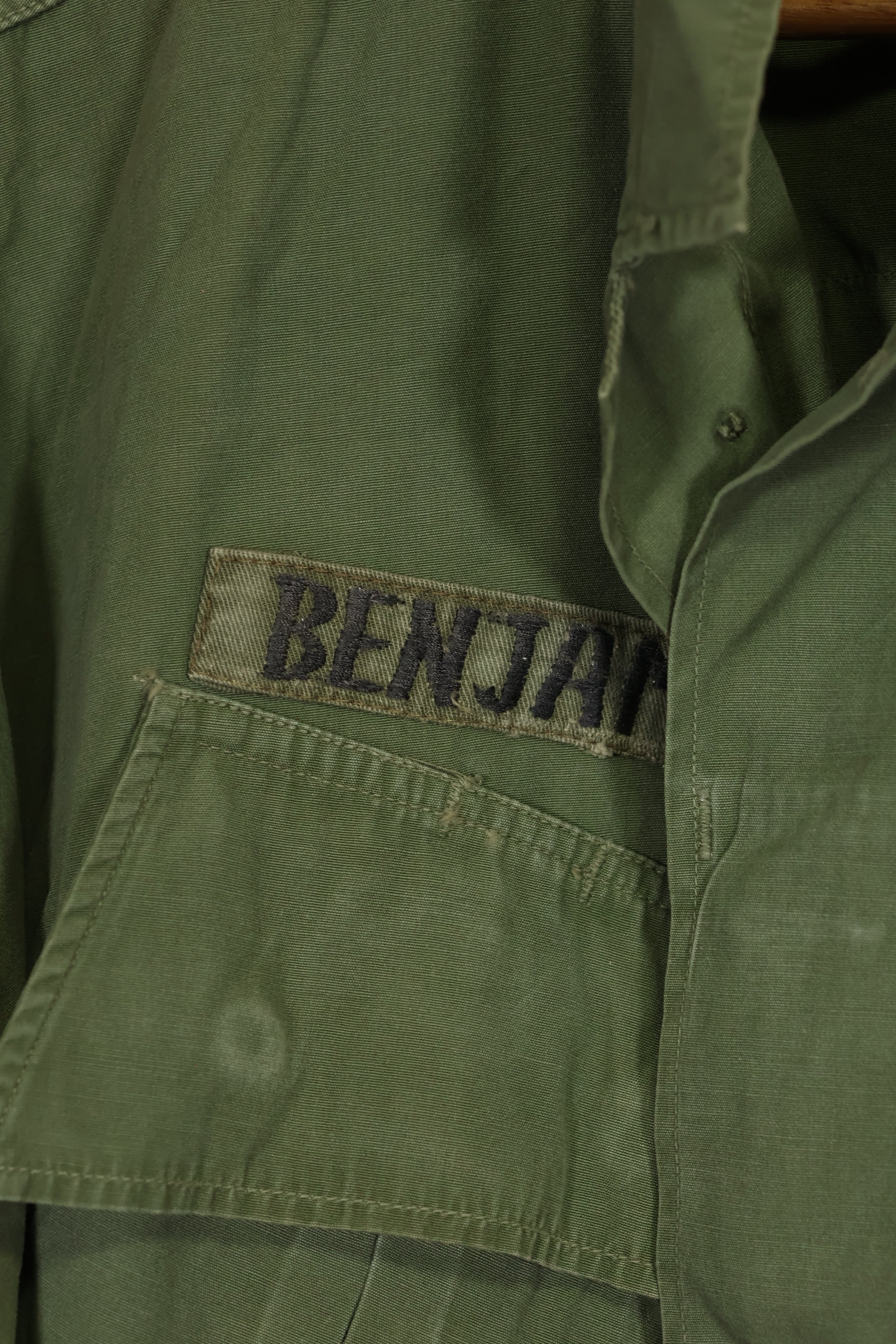 1967年製 3rd Model ジャングルファティーグ ジャケット 元グリーンベレー兵士 中古品