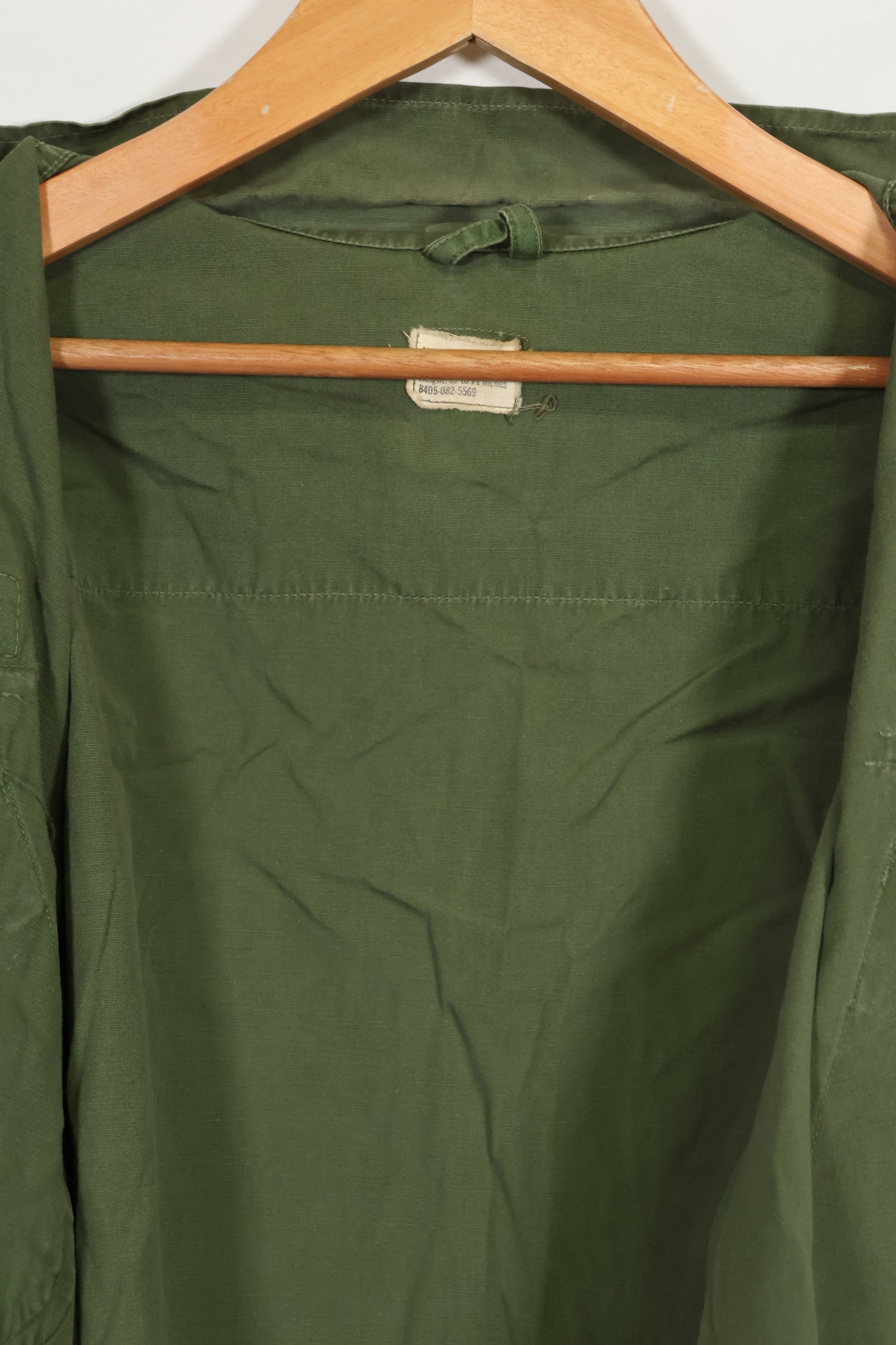 1967年製 3rd Model ジャングルファティーグ ジャケット 元グリーンベレー兵士 中古品