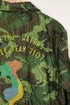 実物 米軍ポンチョライナー製 US NAVY SEABEE TEAM 7107  1971-72 ツアージャケット
