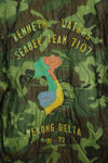 実物 米軍ポンチョライナー製 US NAVY SEABEE TEAM 7107  1971-72 ツアージャケット