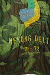 実物 米軍ポンチョライナー製 US NAVY SEABEE TEAM 7107  1971-72 ツアージャケット