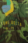実物 米軍ポンチョライナー製 US NAVY SEABEE TEAM 7107  1971-72 ツアージャケット