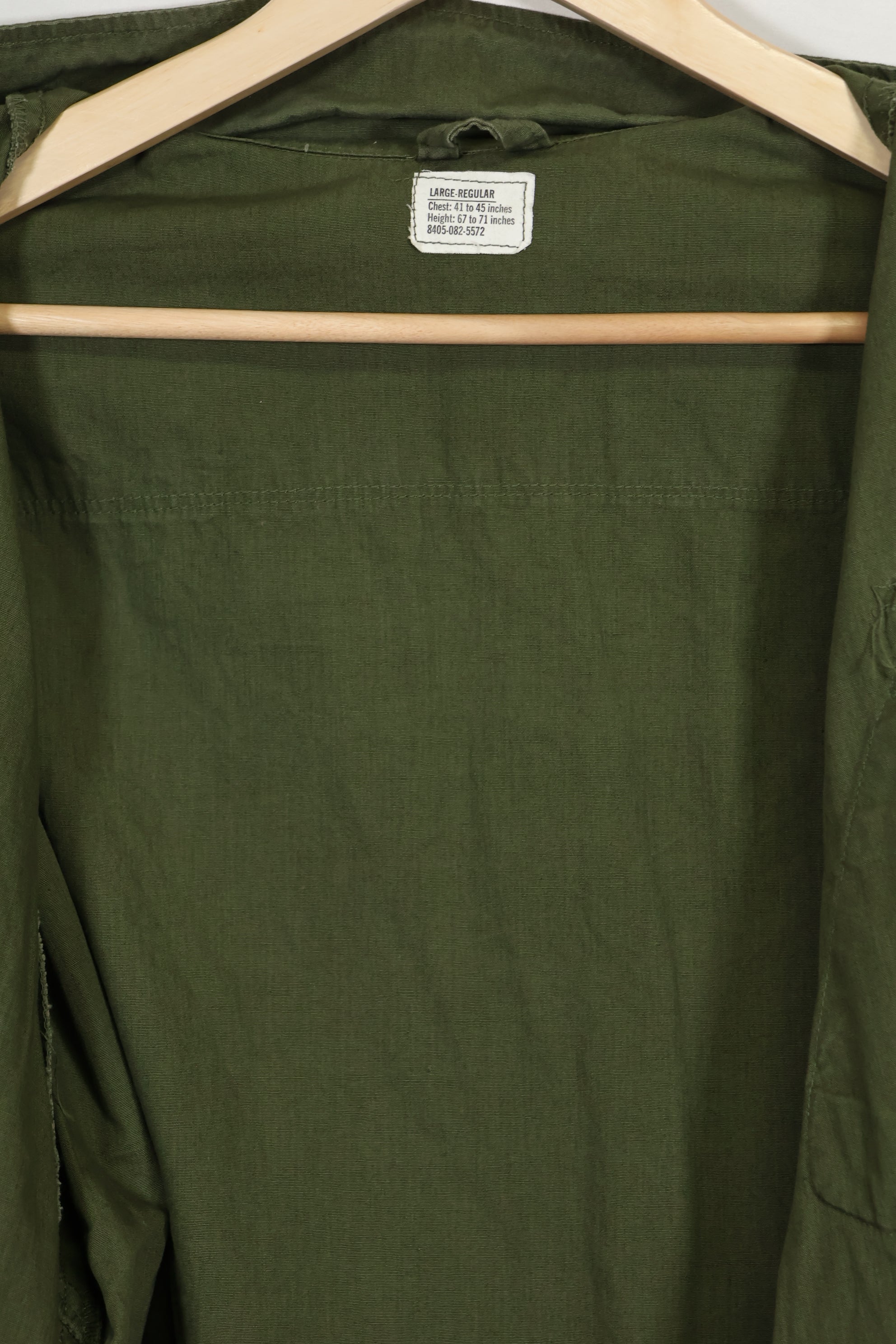 1967年製 USAF 3rd Model ジャングルファティーグ ジャケット L-R 状態良い 中古品
