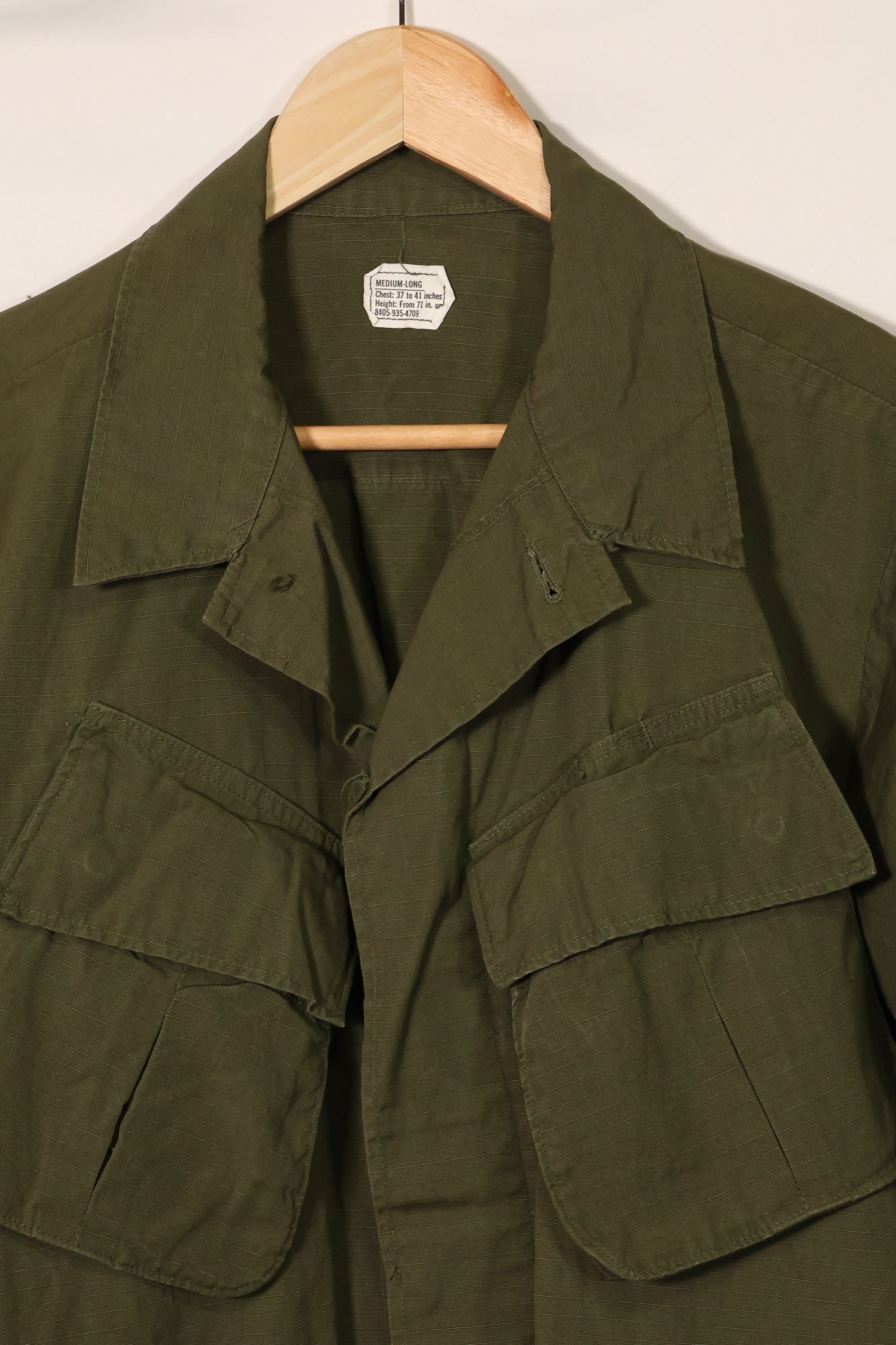 1970年契約 4th Model ジャングルファティーグ ジャケット M-L ほぼ未使用品