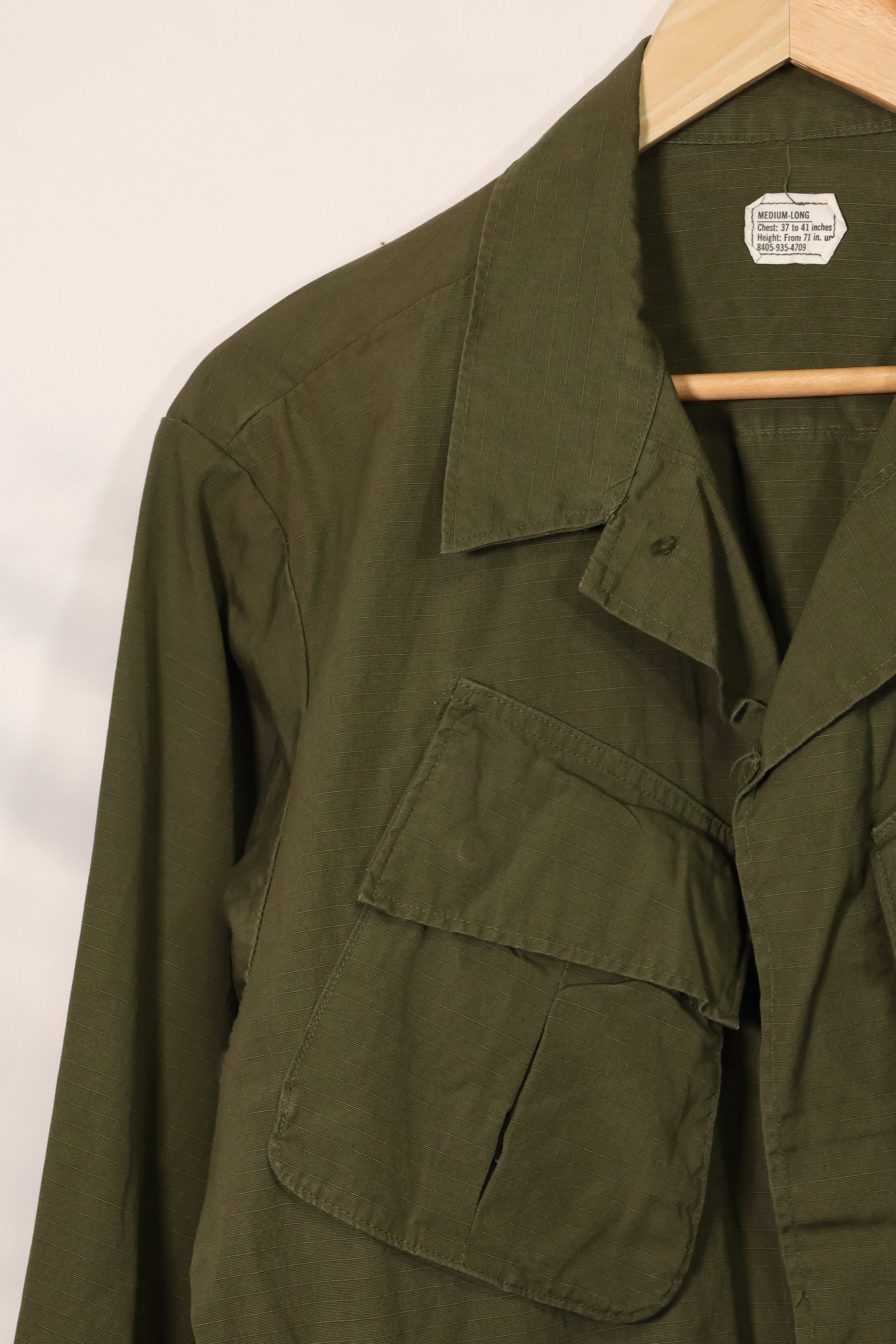 1970年契約 4th Model ジャングルファティーグ ジャケット M-L ほぼ未使用品