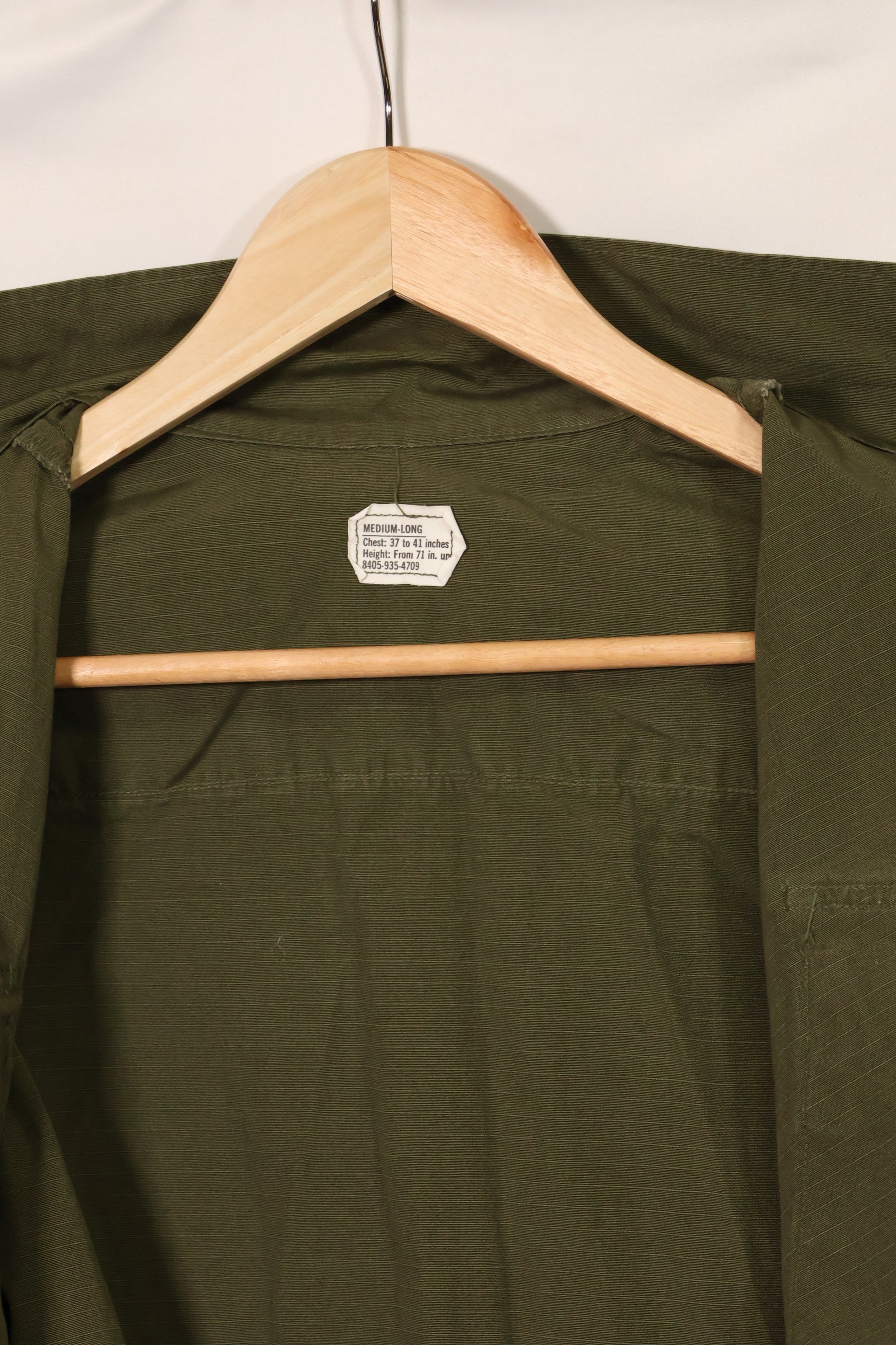 1970年契約 4th Model ジャングルファティーグ ジャケット M-L ほぼ未使用品