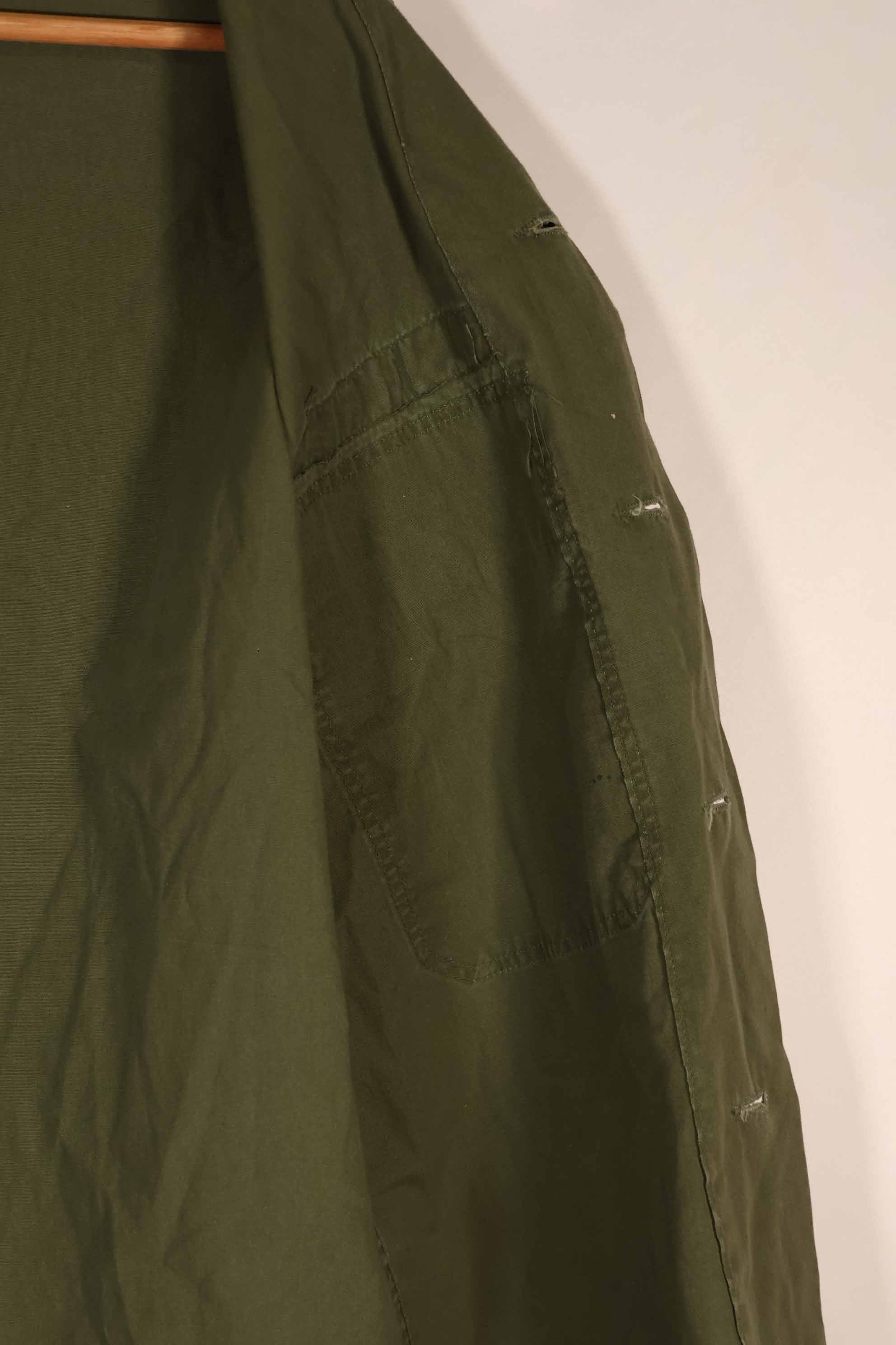 実物 ポップリン製 OG-107 ユーティリティシャツ SMALL 中古品