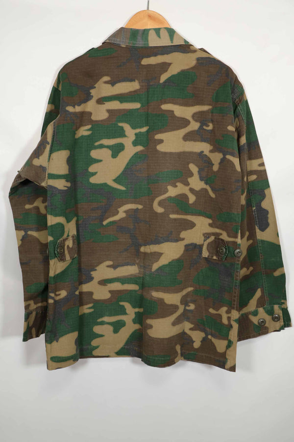 実物 タイ国 テイラーメイド 元1st SFG 隊員所有 1st Model Cut ERDL ジャングルファティーグ ジャケット 中古品